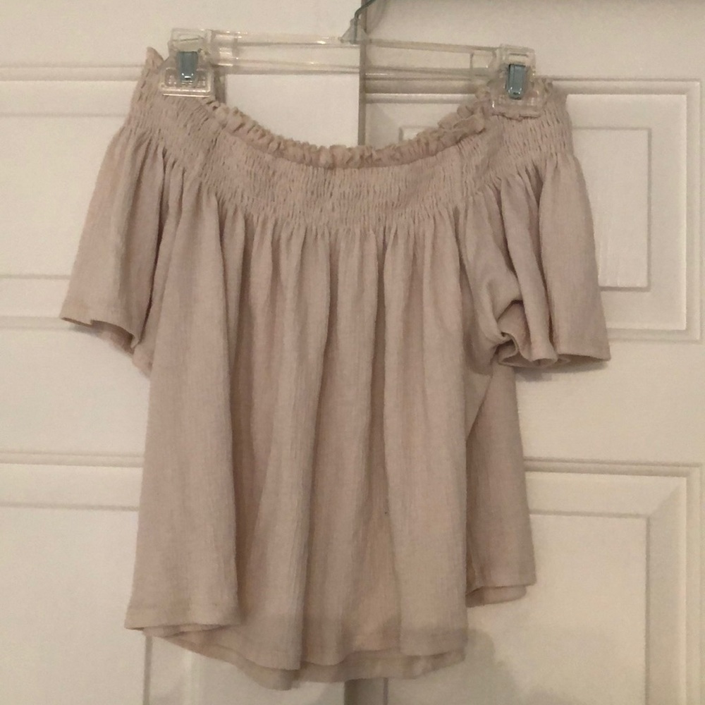 Off the shoulder shirt